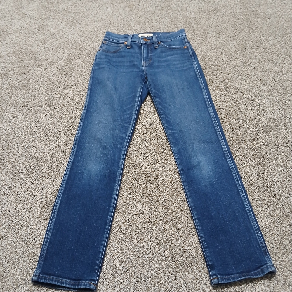 Madewell Classic Blue Women's Jeans Slim‎ Straight